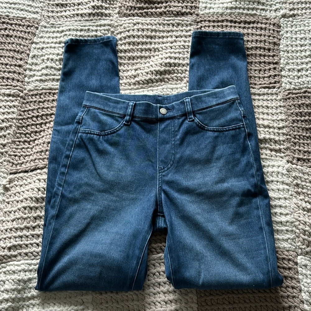 Uniqlo ultra stretch skinny jeans denim blue
